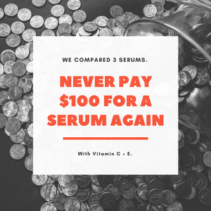 never pay $100 for a serum again