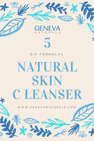 diy natural skin cleanser recipes