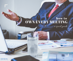 how to own every meeting