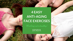 4 easy anti-aging face exercises