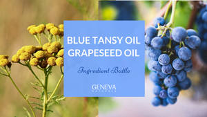 blue tansy oil and grapeseed oil ingredient battle