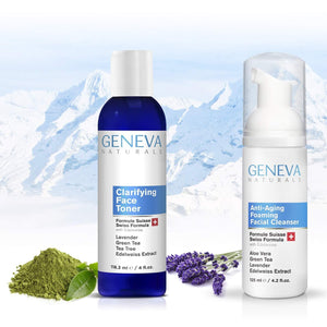 Foaming Facial Cleanser + Clarifying Face Toner Bundle