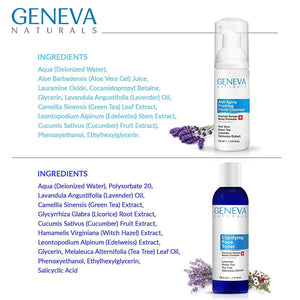 Foaming Facial Cleanser + Clarifying Face Toner Bundle